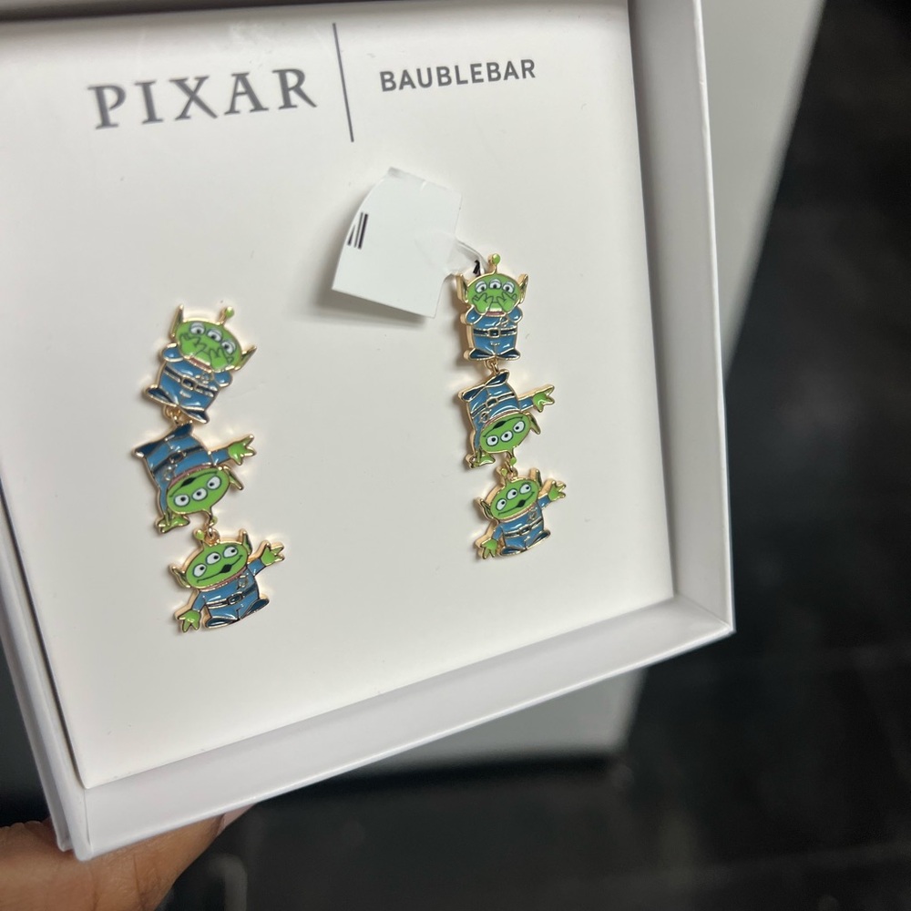 Toy Story BaubleBar Alien Earrings